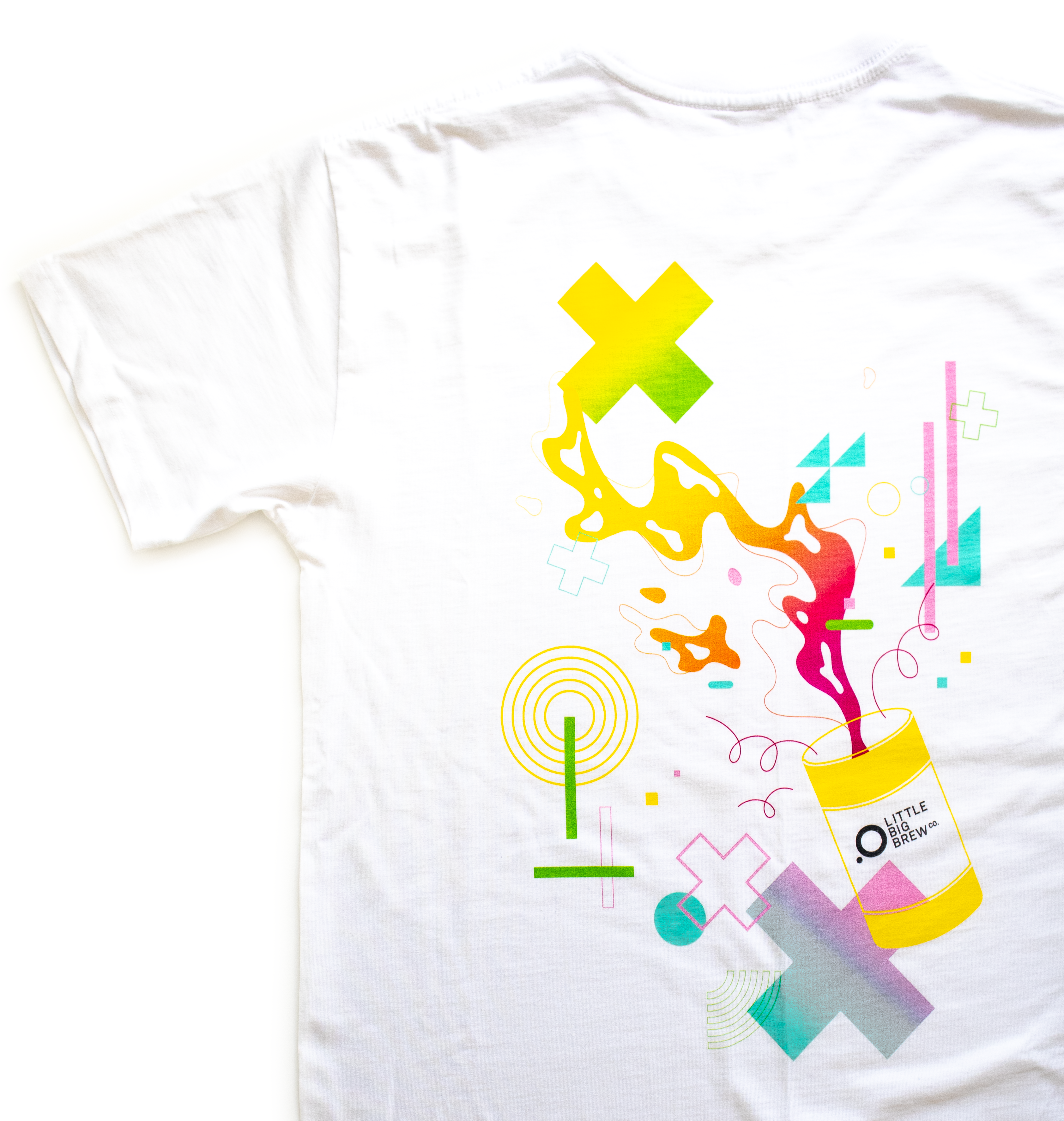 The Flavour Explosion Tee (Heavyweight Organic Cotton) White