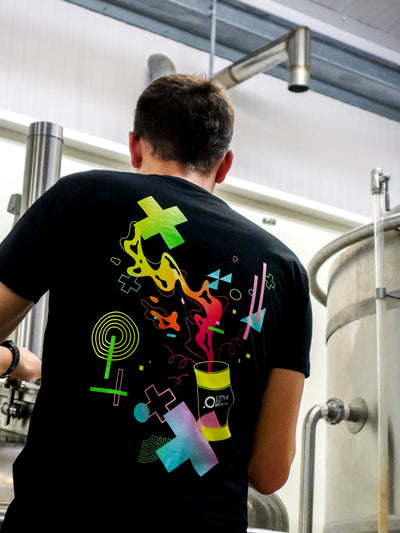 The Flavour Explosion Tee (Heavyweight Organic Cotton) Black